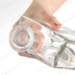 375ml 500ml 700ml Glass Bottle for Whiskey Liquor Gin Wine Vodka Brandy Unique