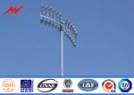 Waterproof 36m Welding Black Colar High Mast Pole for Airport lighting