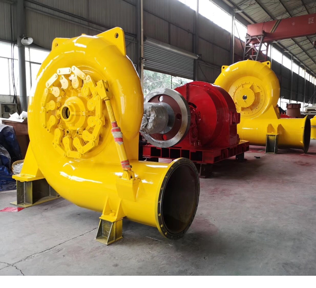Steel And Stainless Steel Hydro Turbine Generator 50 Years Lifespan for Power Generation