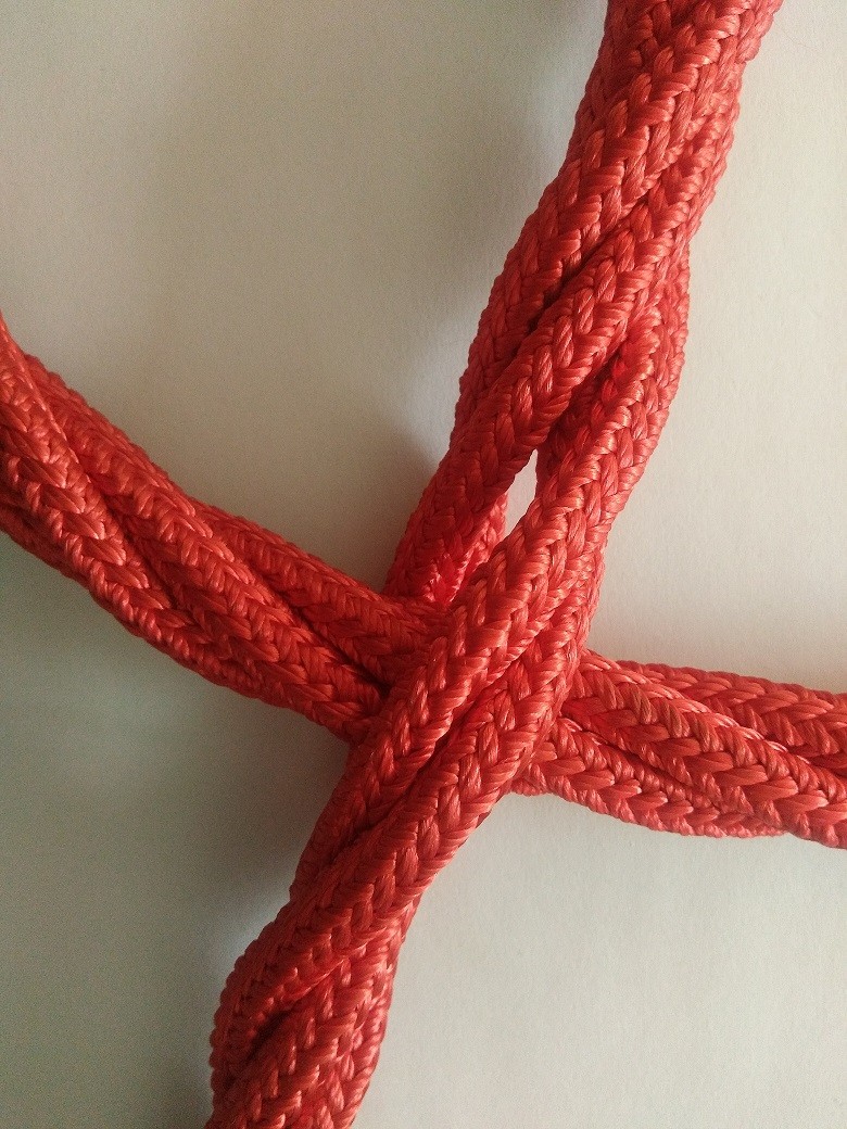 Weaving 16mm Steel Reinforced Rope 4 Strands for slotted construction