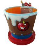 Swing game kiddie ride with music the smurfs seesaw to play with coins