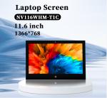 11.6 inch 1366x768 NV116WHM-T1C Replacement Laptop Touch Screen 60Hz Color IPS