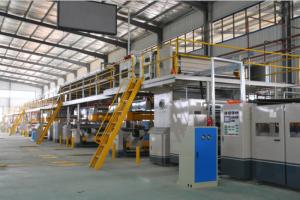 Wholesale 5ply Automatic Corrugated Carton Machine / Cardboard Production Line from china suppliers