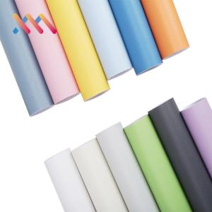 Wholesale 60cm/122cm Width Plain Color Cement Embossed Self Adhesive PVC Wallpaper for Interior Decoration Renovation Waterproof from china suppliers