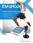 10.4 Touch Screen ESWT Therapy Machine For Body Massage