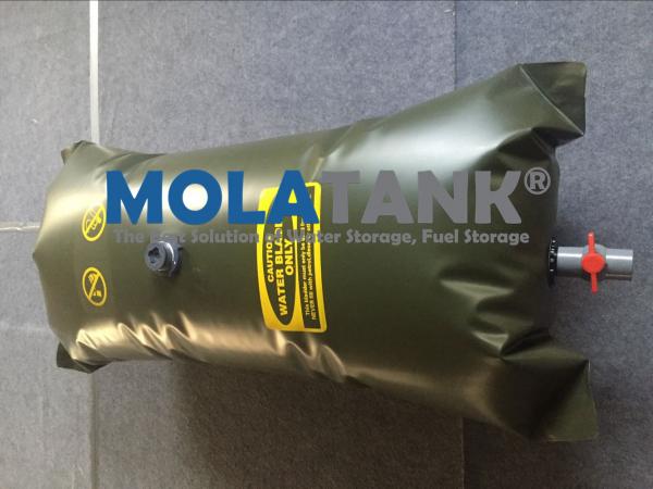 Mola Flexible Inflatabe PVC Pillow Water Storage Tanks , Liquid PVC Tank Water Storage Tank