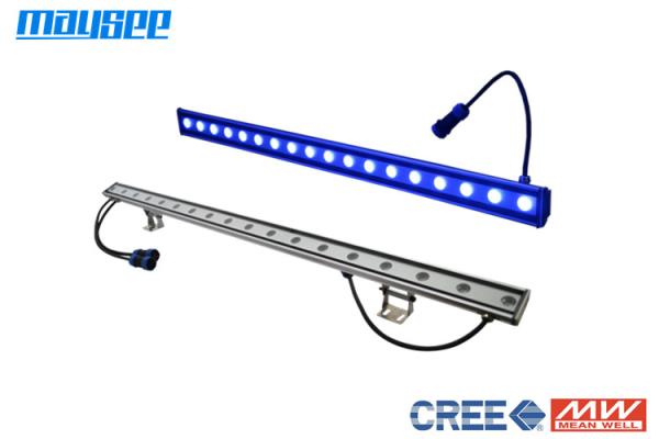 Anodized Aluminum Dimmable LED Wall Washer Lighting with 18 watt Cree Chip /