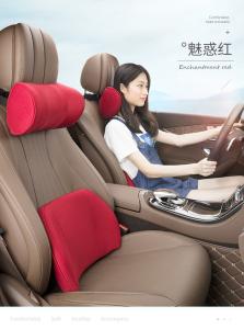 Wholesale Headrest And Waist Rest Set Auto Car Cushions Neck Pillow And Back Pillow For All Seasons from china suppliers