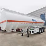 CIMC 3 axles Capacity 42 m³ Stainless Steel 304 Single compartment Vacuum 12R22