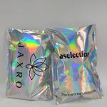 Holographic Metallic Foil Mailer Glitter Mailing Shipping Bags Metallic Rainbow