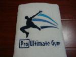 100pcs custom embroidery logo sport/gym/golf hand towel face towel
