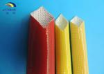 Customized Polyurethane Sleeving / Fiber Glass PU Varnished Sleeve