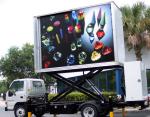 P10 P8 Outdoor Full Color Led Display Advertising Video SMD 320 * 160mm Size