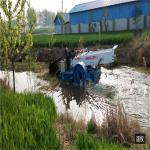 2000m2/H Depth 0.6m Lake Water Cleaning Machine Weed Harvester Boat