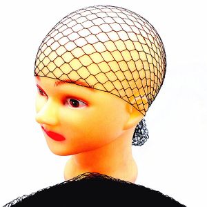 Wholesale 100pcs Black Hair Net Invisible Elastic Edge Mesh from china suppliers