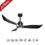 Dc Circuit 60W Remote Control Ceiling Fan Home 3 Abs Plastic Fan Blades