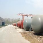 100m3 198 Degree LPG Gas Storage Tank Bullet 14bar