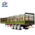 50Ton Leaf Spring Fence Cargo Transport Semi Trailer /Kin Pin 2''/3.5'' Bolt
