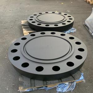 Wholesale DIN Tri Clamp Threaded Blind Flange ASTM A105N Forged Carbon Steel In Stock from china suppliers