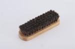 brown boot shoe brush cleaning Wooden Handle Horsehair Pighair PP Bristle