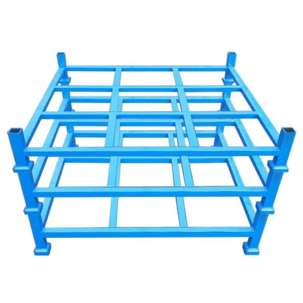Purple Stackable Steel Stillages SGS Stacking Rack Heavy Duty