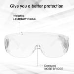 Pc Polycarbon Medical Safety Goggles Anti Fog Scratch For Work And Sport