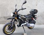 Front Disc Rear Drum 150cc Street Motorcycle Round Light Big Trie Aluminium Rim