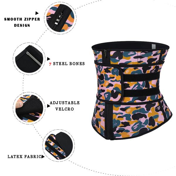 Solid Pattern Type Neoprene Slimming Waist Trainer with Personal Logo Shaper Wear Belt