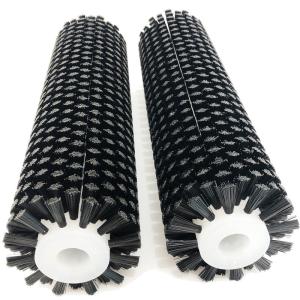 Wholesale Customizable Stiff Nylon Brush Roller For Cleaning Stickers On Plastic Tubes from china suppliers