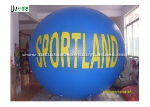 Wholesale Blue / White Big Advertising Inflatables , Inflatable Helium Balloon from china suppliers