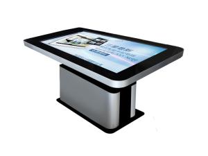 Wholesale 84&quot; Big Size Infrared Touch Screen Tv Table Silver Conference Smart Interactive Table from china suppliers