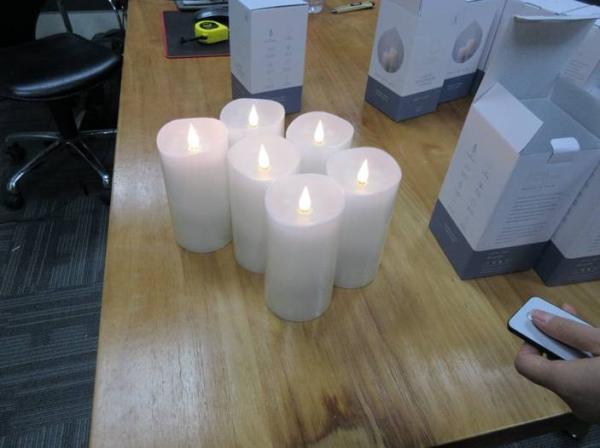 Amazon Fashion Consumer Electronics Inspection 3D Flameless Candle Quality