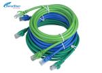 Blue UTP CAT 5e Network Patch Cord High Precision Optional Cable Color 0.3m-30m