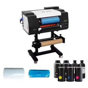 Wholesale 50/100 Meter Roll UV Dtf A B Film With Adhesive Making UV Transfer Sticker Digital Printing from china suppliers