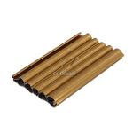 Wholesale High Quality Anodize Gold Aluminum Roller Shutter Slat Profile