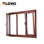 Commercial Architectural Thermal Break Aluminum Glass Tilt And Turn Windows