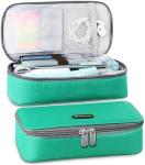 Homecube Pencil Case Capacious Pen Pencil Holder Box Makeup Pens Pouch Oxford