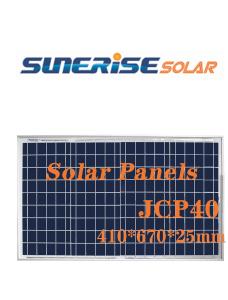 Wholesale Monocrystalline 36 Cells 3KG 40Watt 18V Solar Panel from china suppliers