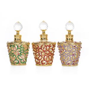 Wholesale SGS 15ml Crystal Perfume Essential Oil Bottle Screen Printing from china suppliers
