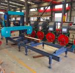 600mm Portable Sawmill Machine 22HP Mobile Timber Milling Machine