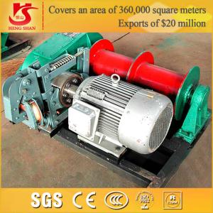 Wholesale 10 ton high speed winch with Heavy Duty Electric Driven device from china suppliers