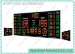 Magnetic Indoor Game Electronic Basketball Scoreboard with Double 24s Shot