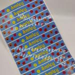 Offset Self Adhesive Label Stickers Customized CMYK Glossy Vinyl Sticker Paper