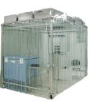Modular Clean Room Booth Standard Dust Free FFU Soft Wall Clean Room Assembly