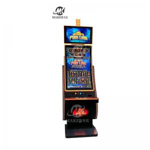 Wholesale OEM Classic Slots Game Machine 43 Inch Curved Dual Screen With Light from china suppliers