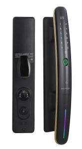 Wholesale Luxury High Quality Digital Door Viewer Camera Biometric Fingerprint Smart Door Lock Smartphone Tuya Wifi App For Homes from china suppliers