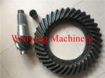 Wheel Loader Spare Parts 82215101 rear Spiral bevel driven gear and pinion