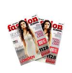 Glossy Coated C2S Art Paper Magazine Book Printing , Paper Back Porter Magazine