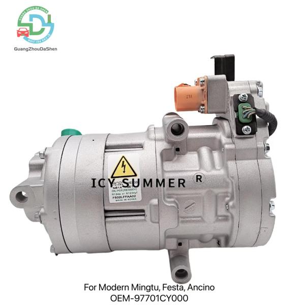 97701CY000 Electric Car AC Compressor For Hyundai Sonata Hybrid Car AC