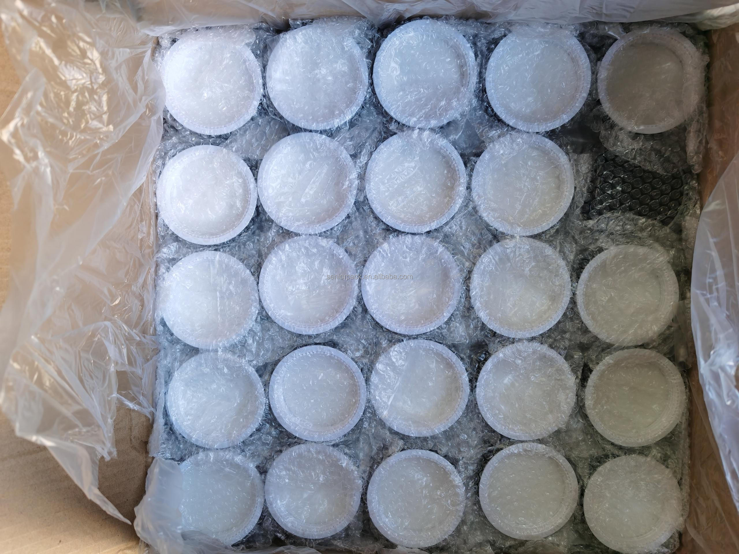 5g 10g 15g 20g 30g 50g 100g Cosmetics Acrylic Gel Nail Jar Matte for Skin Care Cream Frosted Plastic Jars with Screw Lids